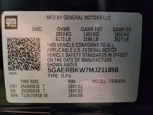 Used 2021 Buick Enclave Essence w/ Sound and Sites Package FWD image 33