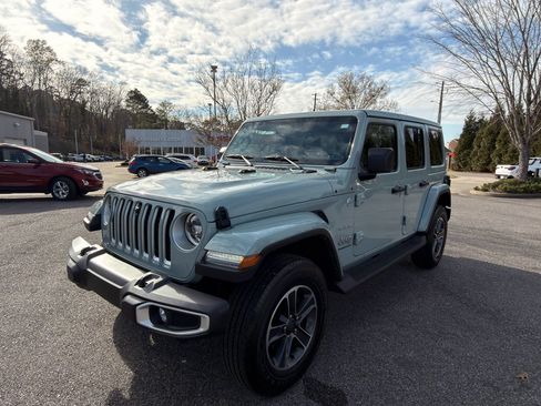 Used 2023 Jeep Wrangler Sahara w/ LED Lighting Group image 7