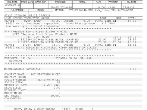 Used 2020 Toyota Camry XLE image 32