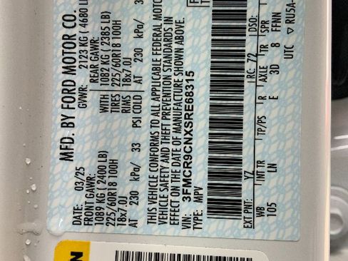 Used 2025 Ford Bronco Sport Outer Banks image 28