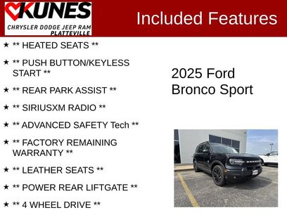 Used 2025 Ford Bronco Sport Outer Banks