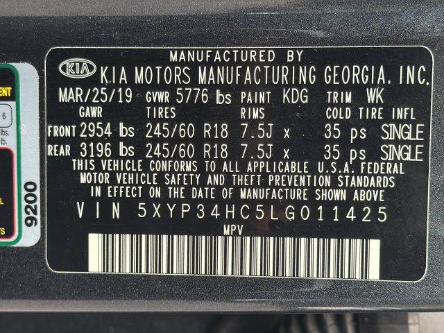 Used 2020 Kia Telluride EX w/ Towing Package FWD image 34