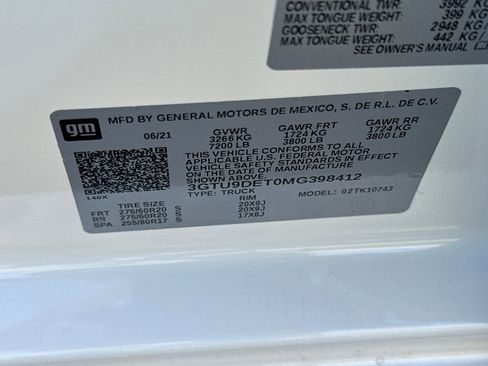 Certified 2021 GMC Sierra 1500 SLT image 29