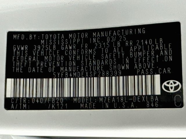 Used 2025 Toyota Corolla LE FWD image 35