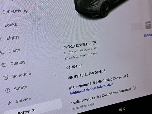Used 2021 Tesla Model 3 Long Range AWD/4WD image 18