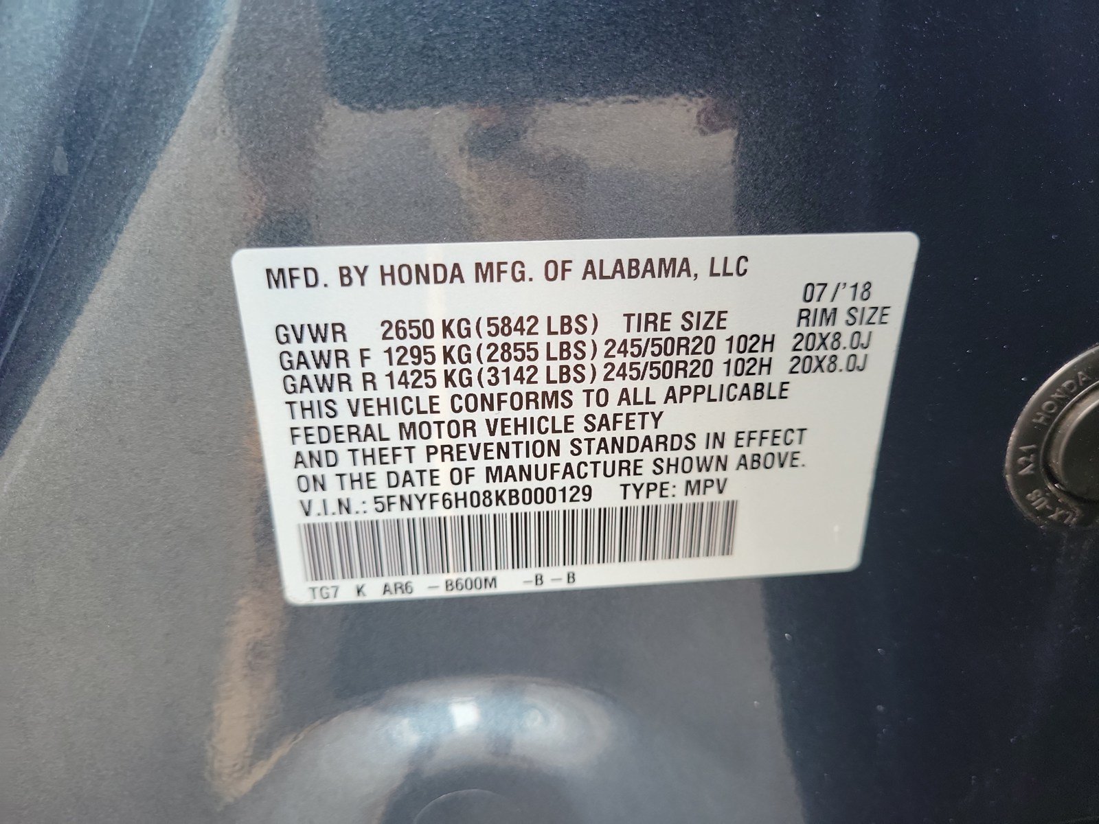 Used 2019 Honda Pilot Elite image 32