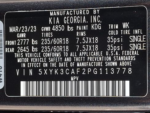 Used 2023 Kia Sportage EX AWD/4WD image 25