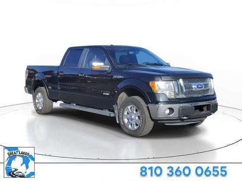 Used 2011 Ford F150 Lariat w/ Lariat Chrome Pkg image 1