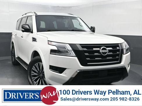 Used 2023 Nissan Armada SL w/ Midnight Edition Package RWD image 1