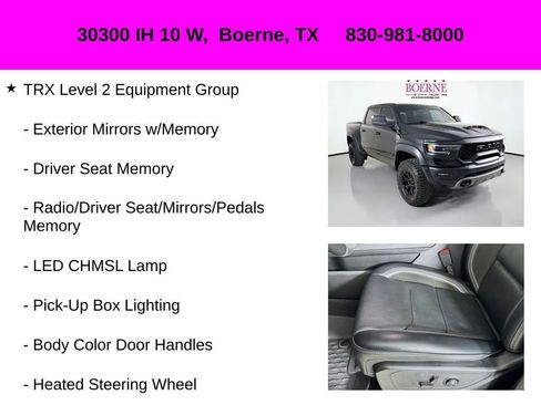 Used 2022 RAM 1500 TRX w/ TRX Level 2 Equipment Group image 39