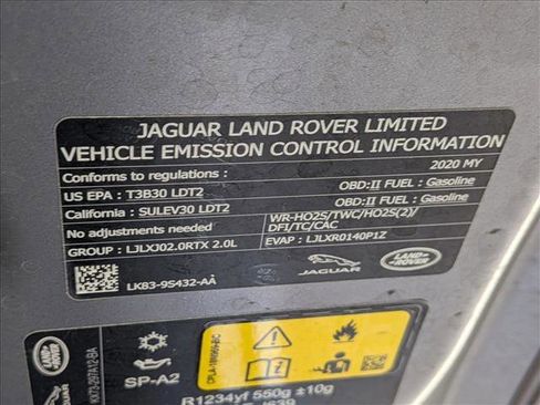 Used 2020 Jaguar F-PACE Premium image 21