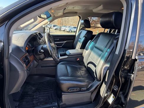 Used 2015 Nissan Armada Platinum w/ 2nd Row Captain Seat Package image 2