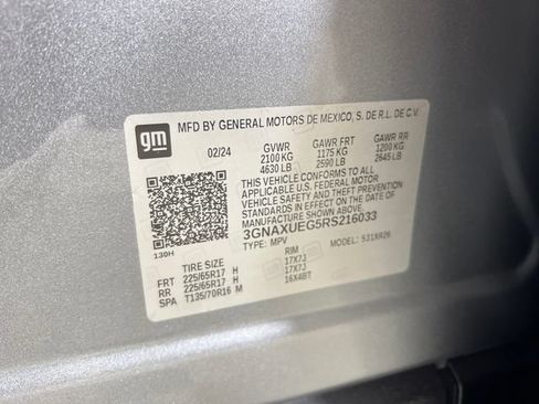 Used 2024 Chevrolet Equinox LT AWD/4WD image 26