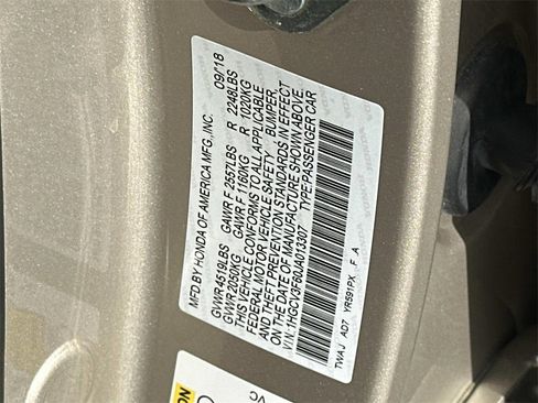 Used 2018 Honda Accord EX-L image 30