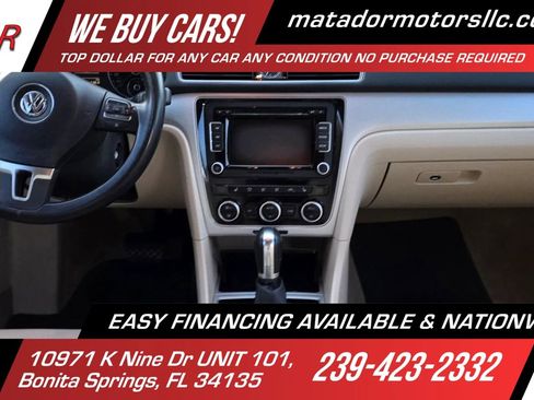 Used 2012 Volkswagen Passat 2.5 SE FWD image 17