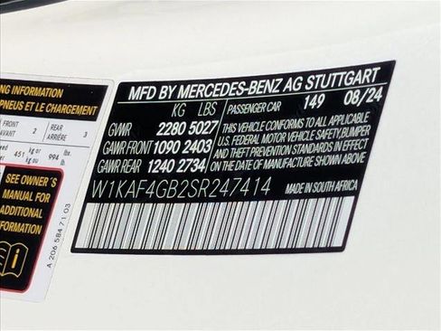 Certified 2025 Mercedes-Benz C 300 C 300 image 25
