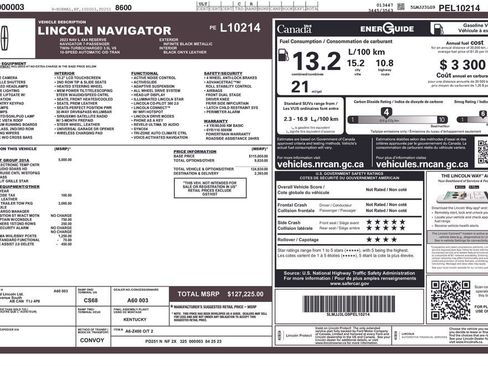 Certified 2023 Lincoln Navigator L Reserve w/ Equipment Group 201A image 22