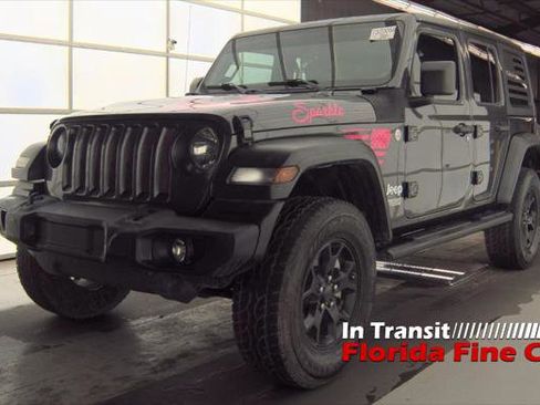 Used 2021 Jeep Wrangler Unlimited Sport image 2