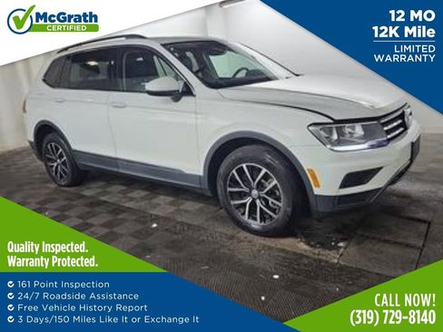 Used 2021 Volkswagen Tiguan SE w/ Panoramic Sunroof Package image 1