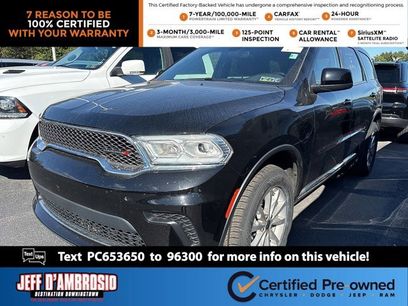 Certified 2023 Dodge Durango SXT