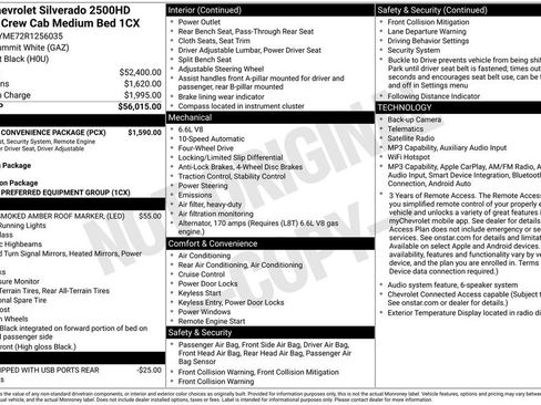 Used 2024 Chevrolet Silverado 2500 Custom w/ Custom Convenience Package AWD/4WD image 12