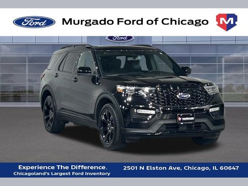 Used 2023 Ford Explorer ST-Line w/ Class IV Trailer Tow Package AWD/4WD image 1
