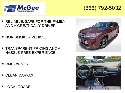 Used 2018 Toyota Highlander XLE AWD/4WD image 4