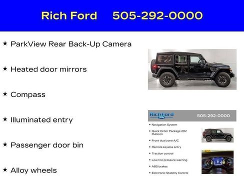 Used 2023 Jeep Wrangler Unlimited Rubicon 4xe AWD/4WD image 38