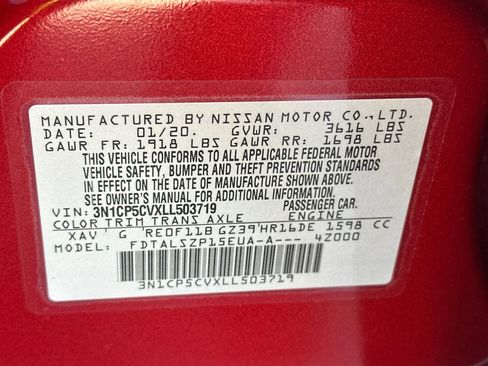 Used 2020 Nissan Kicks SV image 32