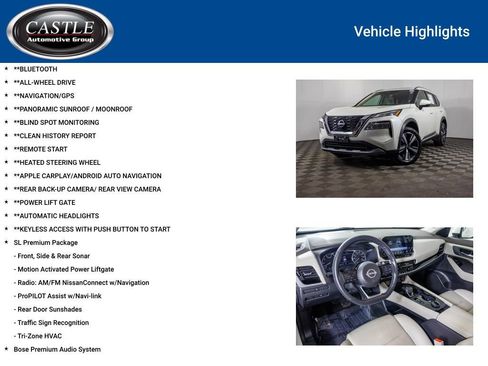 Used 2023 Nissan Rogue SL w/ SL Premium Package image 3