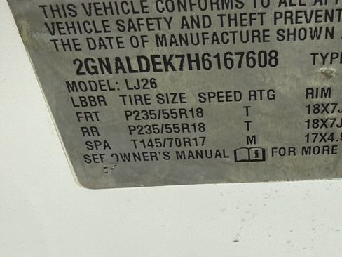 Used 2017 Chevrolet Equinox Premier w/ Enhanced Convenience Package image 10