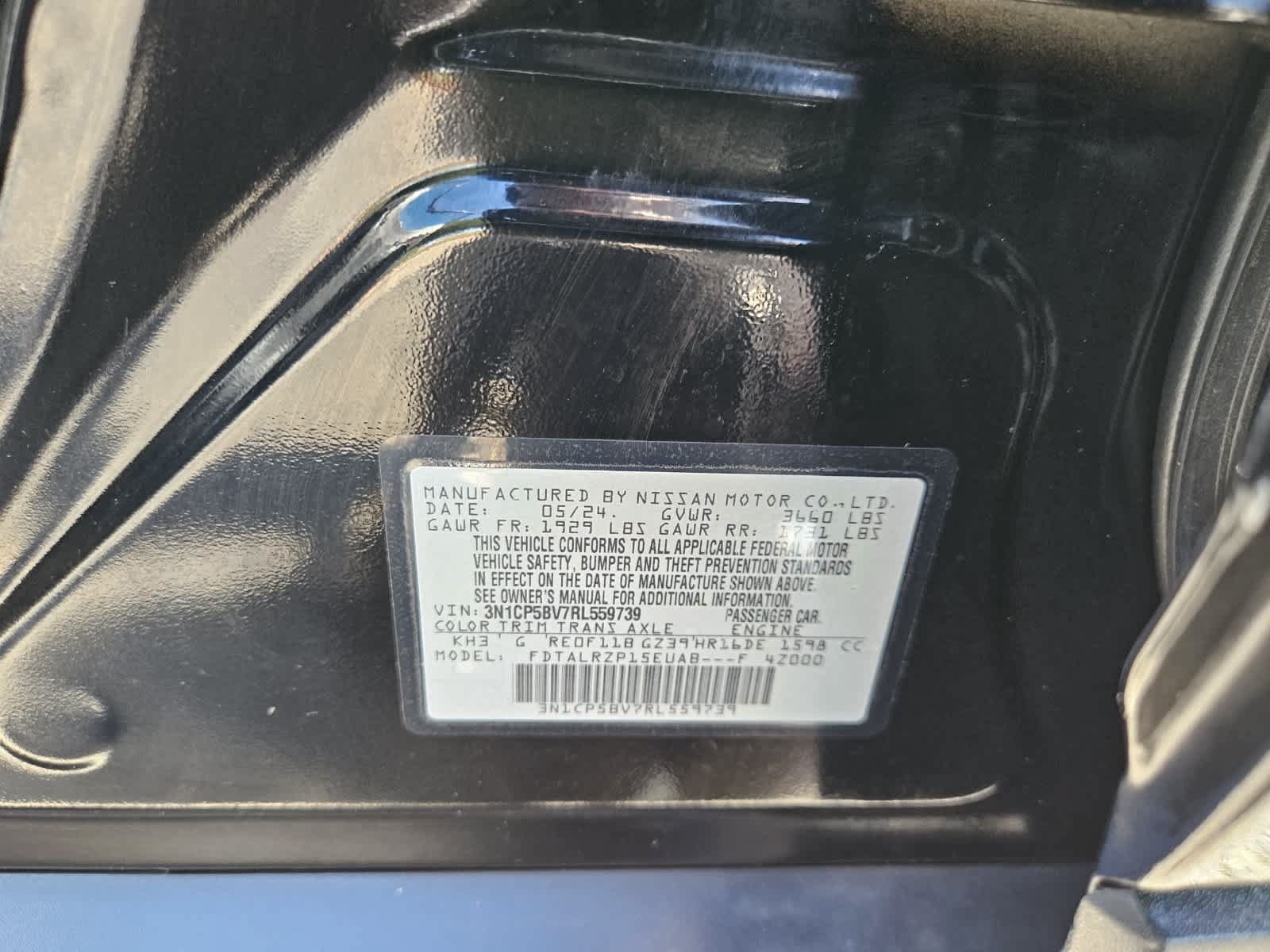 Used 2024 Nissan Kicks S FWD image 30