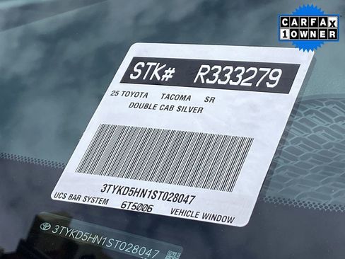 Certified 2025 Toyota Tacoma SR image 36