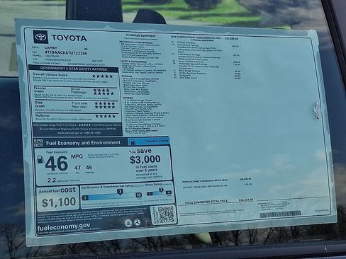 New 2026 Toyota Camry SE image 3