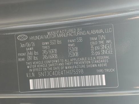 New 2026 Hyundai Santa Cruz SEL FWD image 34