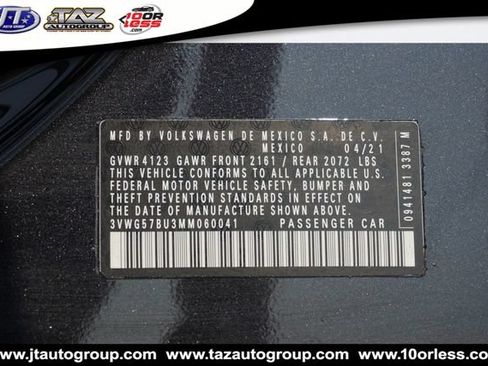Used 2021 Volkswagen Jetta SEL Premium FWD image 25