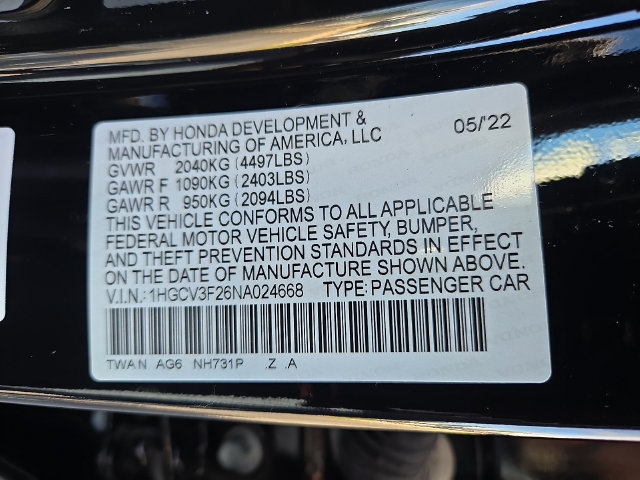 Used 2022 Honda Accord Sport image 28
