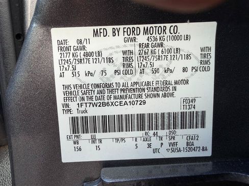 Used 2012 Ford F250 XL w/ PWR Equipment Group AWD/4WD image 61