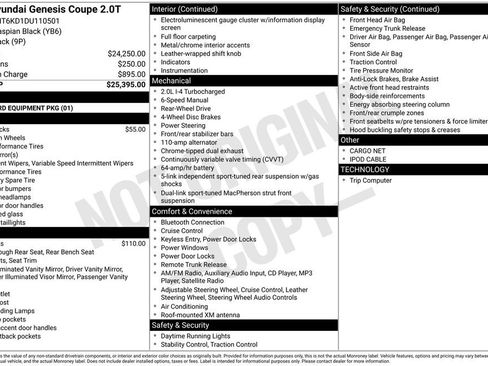 Used 2013 Hyundai Genesis 2.0T image 3