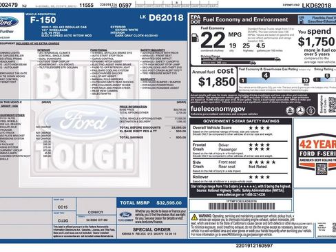 Used 2020 Ford F150 XL w/ Trailer Tow Package image 17