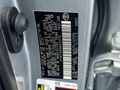 Used 2022 Toyota Camry XSE FWD image 27