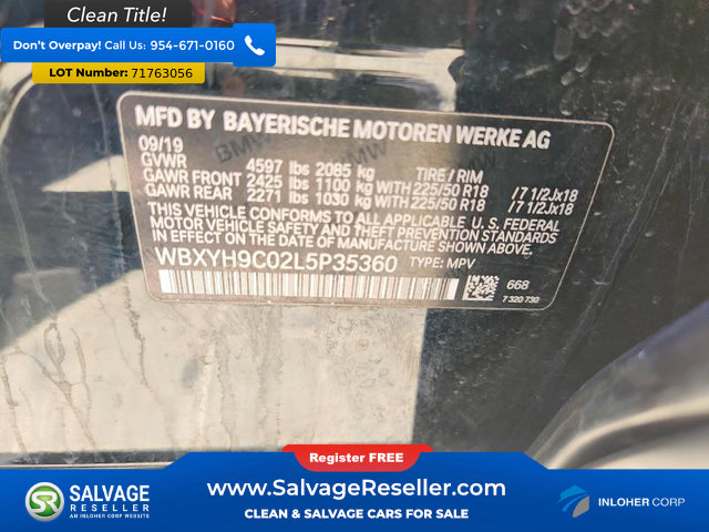 Used 2020 BMW X2 sDrive28i w/ Convenience Package FWD image 17