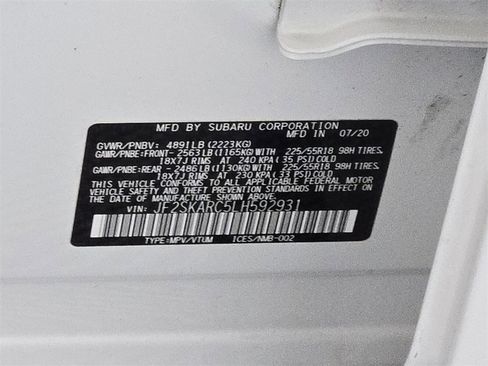 Certified 2020 Subaru Forester Sport image 19