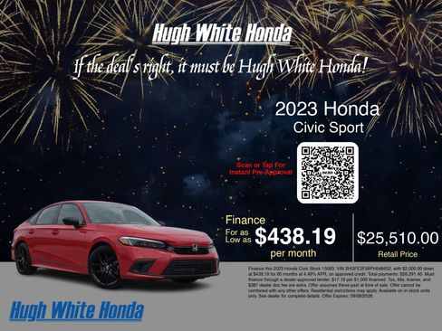 Used 2023 Honda Civic Sport image 3