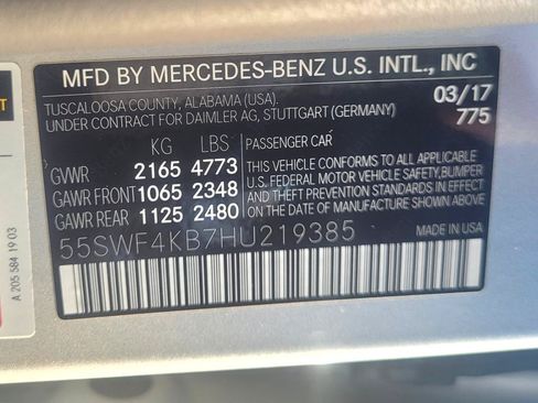 Used 2017 Mercedes-Benz C 300 4MATIC Sedan image 32