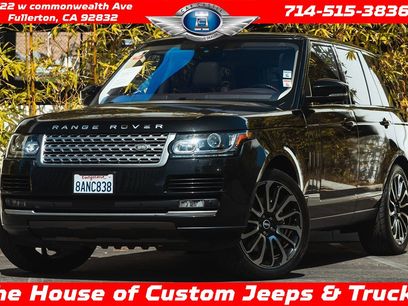 Used 2017 Land Rover Range Rover HSE
