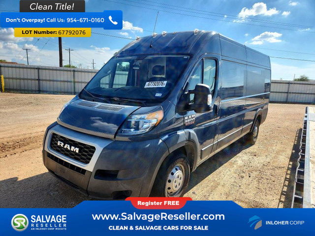Used 2021 RAM ProMaster 3500 FWD image 1