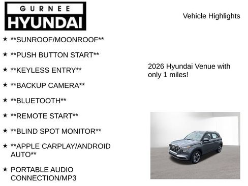 New 2026 Hyundai Venue SEL FWD image 8