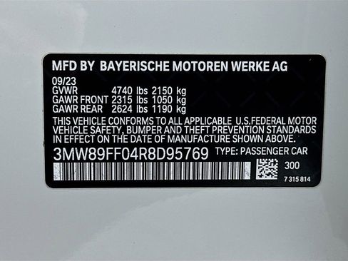 Certified 2024 BMW 330i xDrive Sedan w/ Premium Package AWD/4WD image 33