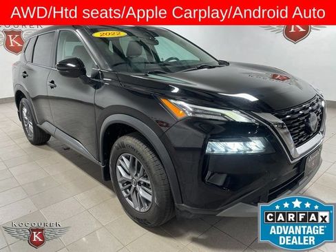 Used 2022 Nissan Rogue S AWD/4WD image 1